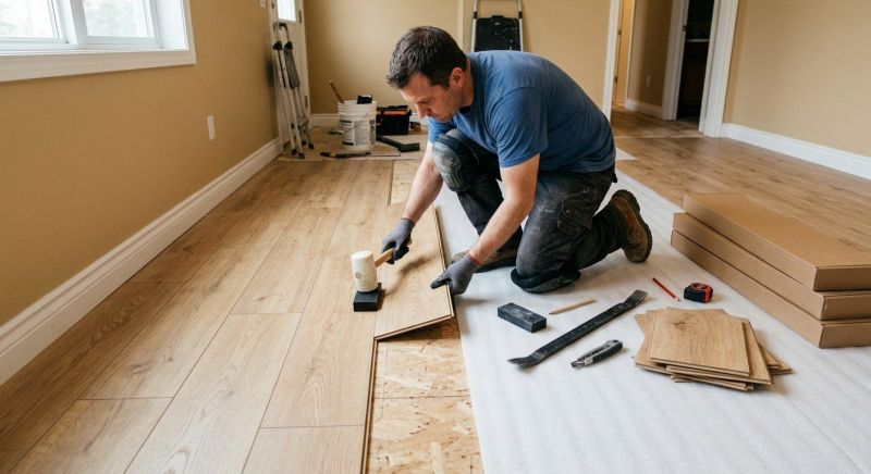 Laminate Floor Installation in Hillsborough County, FL