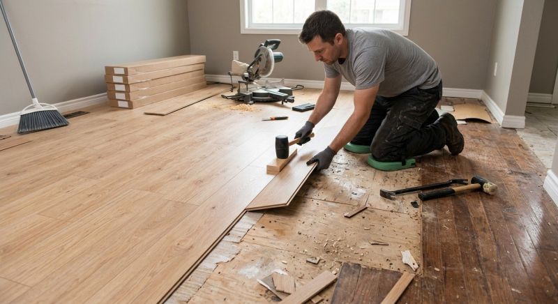Laminate Floor Replacement in Apollo Beach, FL