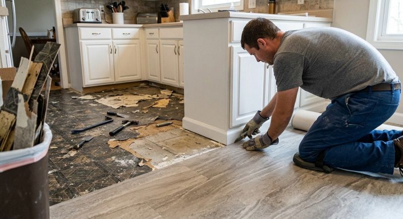 Linoleum Floor Installation in Auburndale, FL
