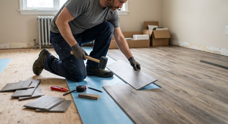 Linoleum Floor Installation in Thonotosassa, FL
