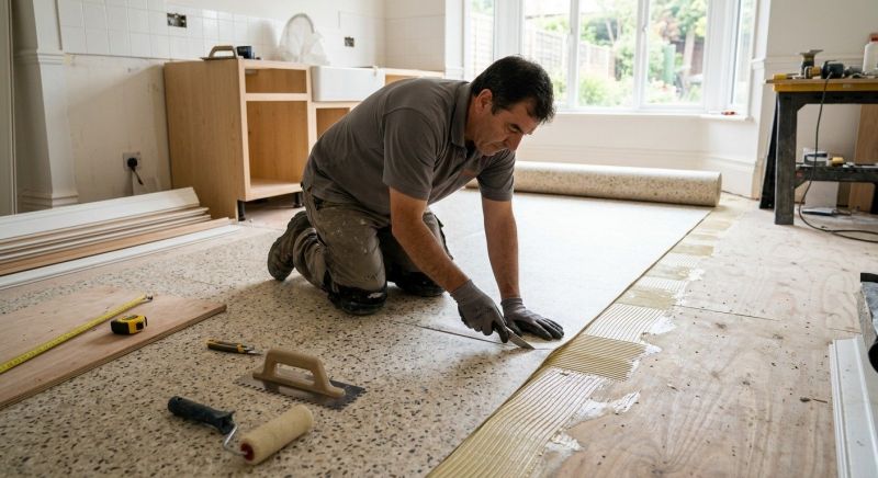 Linoleum Floor Installation in Wimauma, FL