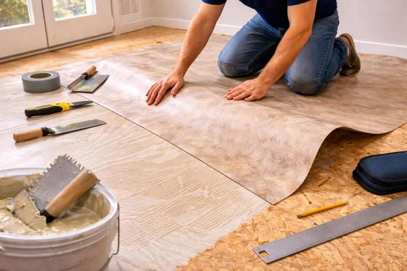 Sheet Vinyl Installation in Kathleen, FL
