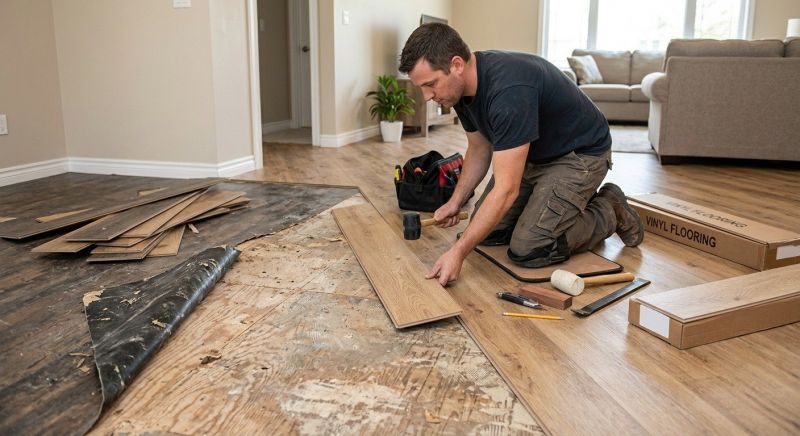 Vinyl Flooring Installation in Kathleen, FL